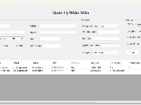 Phần mềm quản lý nhân sự full chức năng C#